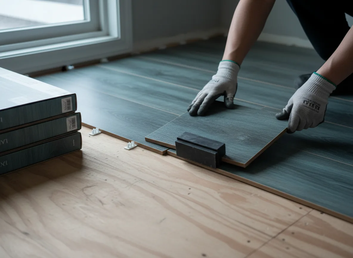 Luxury Vinyl Plank Installation company in Palo, IA